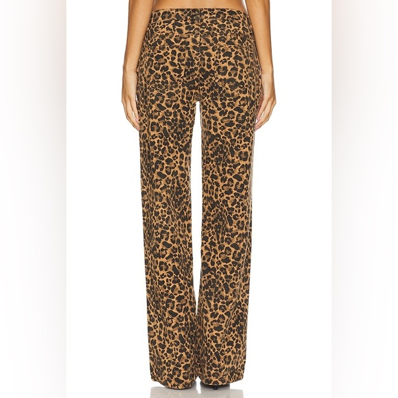 Superdown Leopard Jeans - Picture 2 of 5